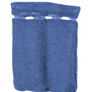 JUTE - GESCHENKSÄCKLEIN BLAU 25 x 18 cm